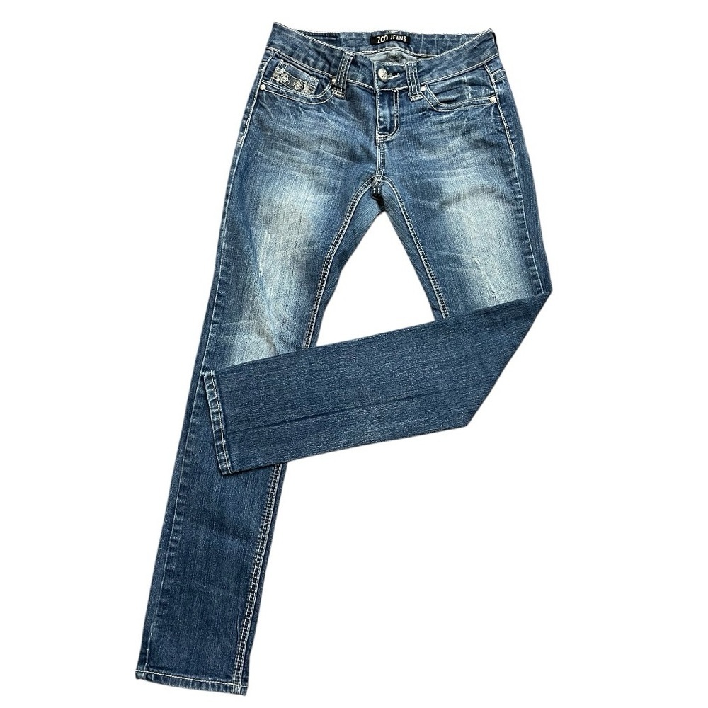 Y2K Embellished Jeans by ZCO Z. Cavaricci